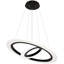 Ajacia 1 - Light Black/White LED Pendant