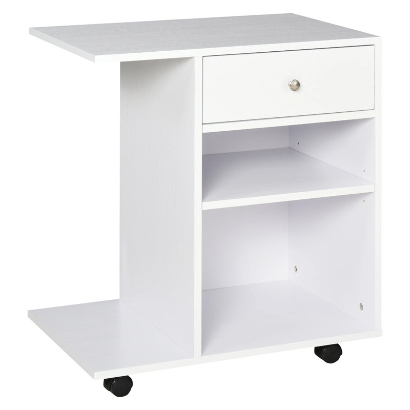 Omaury 70cm Wide 1 -Drawer File Cabinet, White