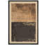 Brown Abstract Shapes Illustrations Rustic Decor Artwork M134-102453400-102453398