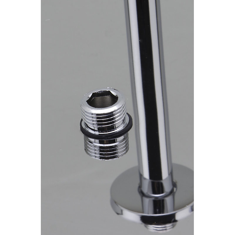 Tête de douche rain, Acier inoxydable poli