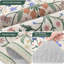 Ensemble de tapis de cuisine Ilead - Beige Florals - 2 pièces, imperméable, résistant aux taches, envers en caoutchouc antidérapant, utilisation dans la cuisine / la buanderie / le vestibule