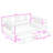 2 Drawers Full Wooden Daybed with Center Legs-1323830640