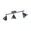 Plafonnier semi-encastré 3 lumières Bryannah-107150116-107150121