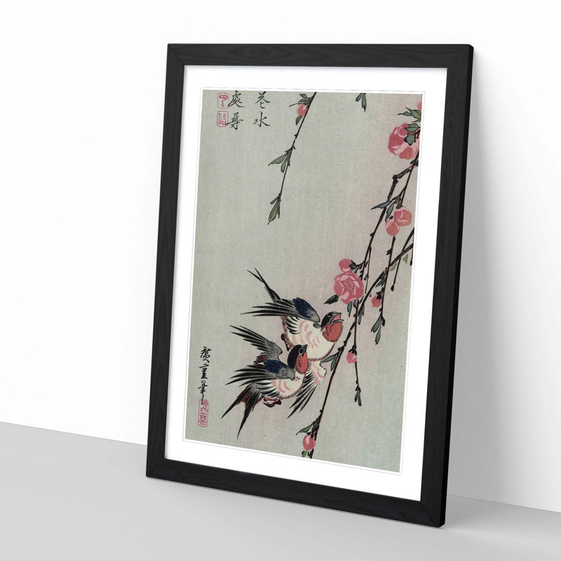 Single Picture Frame Painting, Black