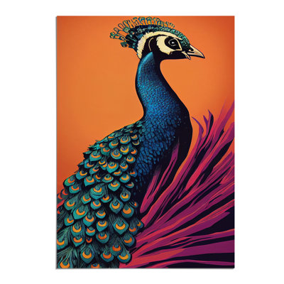 Virtuous Peacock - Wall Art