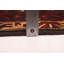 Tapis beige et rouge Teimani 4 pi 6 po x 6 pi 9 po