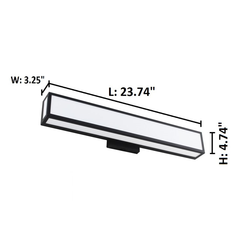 Colbourn LED Bath Sconce, 26W LED