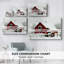 Christmas Holiday Arts - Toile tendue avec châssis XMA171437-991586234