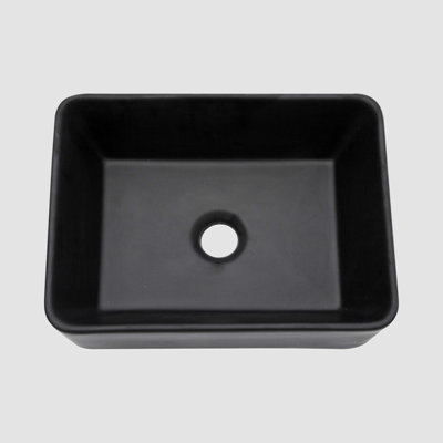 Go Peak Track 12'' Ceramic Rectangular Bathroom Sink