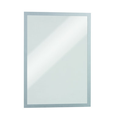Cadre magnétique durable Duraframe argenté - format tabloïd, paquet de 2