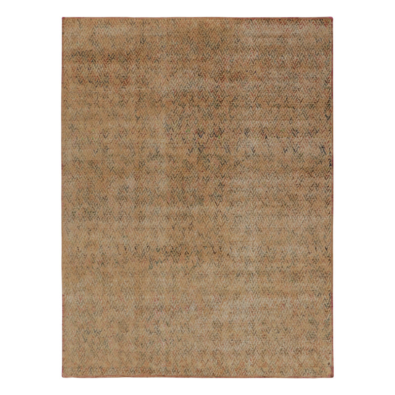 Modern One-of-a-Kind 9'0X12'0 Hand Knotted Area Rug