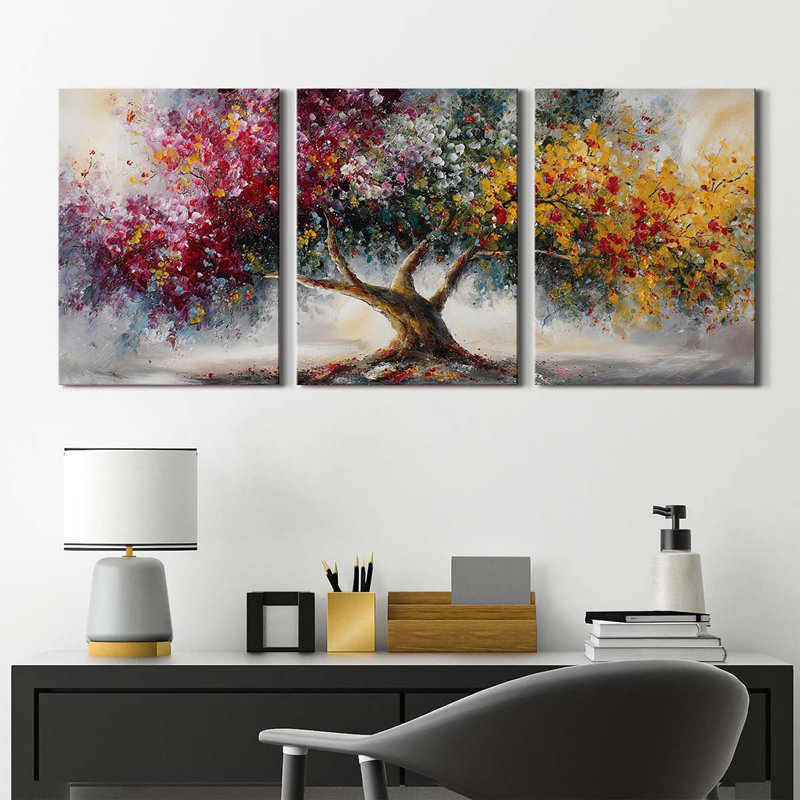 3 Piece Wrapped Canvas Print