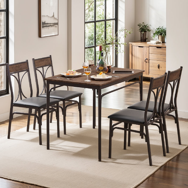 Leday 5 - Piece Family Dining Set