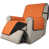 Tissu orange / noir n'est pas disponible