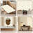 Peel and Stick Wallpaper Contact Paper Mid Century Modern Boomerang seamless atomic retro stars Self Adhesive and Removable 17.7in x 118in(45x300cm)