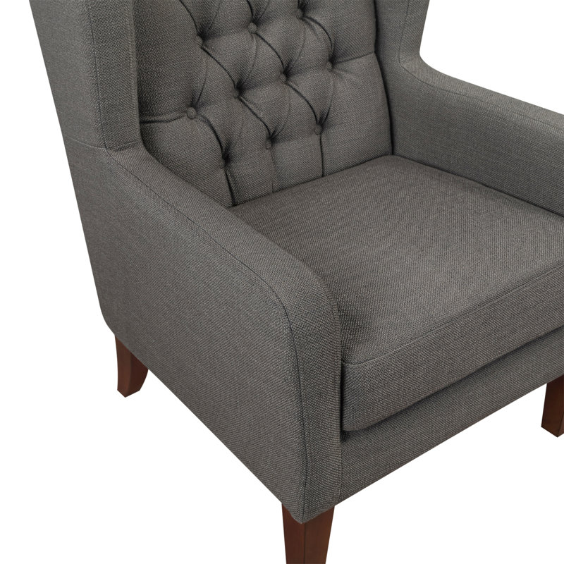 Fauteuil à oreilles Classic Classic, Gris