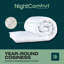 Night Comfort Climate Control All Season Microfibre 10.5 Tog Duvet-55784416