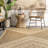 Alsie Southwestern Geometric Power Loomed Indoor/Outdoor Patio Rug-2136186763-2070358613