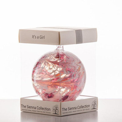 10cm Friendship Ball - 'It's A Girl!'