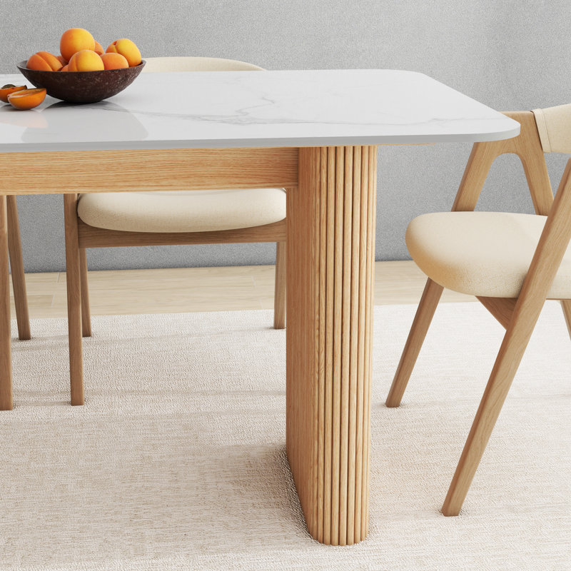 Table de salle à manger rectangulaire Houke