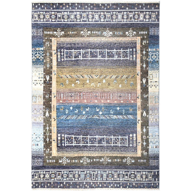 One-of-a-Kind Hand Knotted Area Rug
