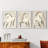 Equine  Series  CXVI  -Set Of 3 Framed Giclee Prints -Ready to Hang-966778718-966778716