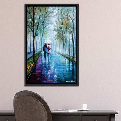 " Foggy Stroll " by Leonid Afremov