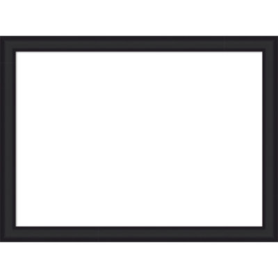Oliver Black Narrow Framed Dry Erase Magnetic Board, Organization Boards