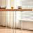 Modern Rectangular Solid Wood Acrylic Dining Table-756770525
