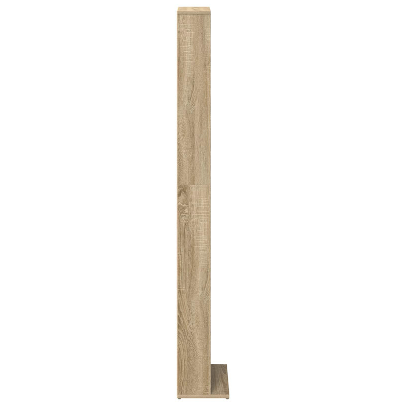 175 cm H Media Shelves, Sonoma Oak