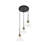 Hudson Oaks 3 - Light Cluster Pendant-1948428657