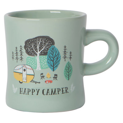 Tasse à café Lila Happy Camper