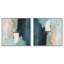 Ensemble de toiles brossées majestueuses Art moderne par Art Remedy-111802419-111802430