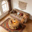 Table basse cannelée Mid-Century-1953446061