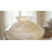 Contemporary Swirl Pattern Glass Vase For Home Decor - Decorative Flower Vase Perfect For Table Centerpiece, Entryway, And Living Room Decor - 10", Ivory-666205713