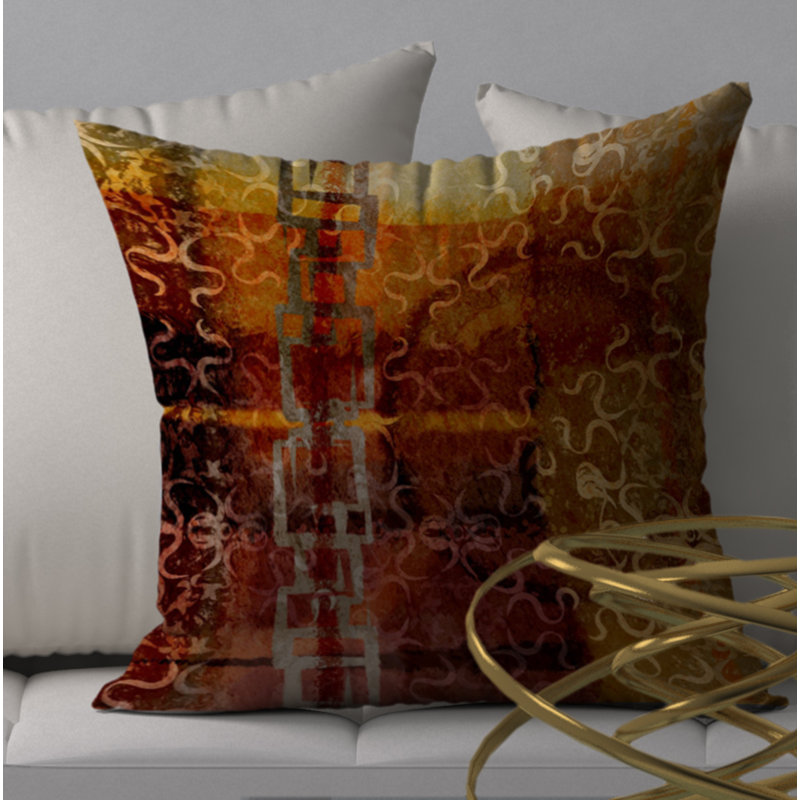 Housse et insert de coussin carré Lucky Relax, 20 po X 20 po