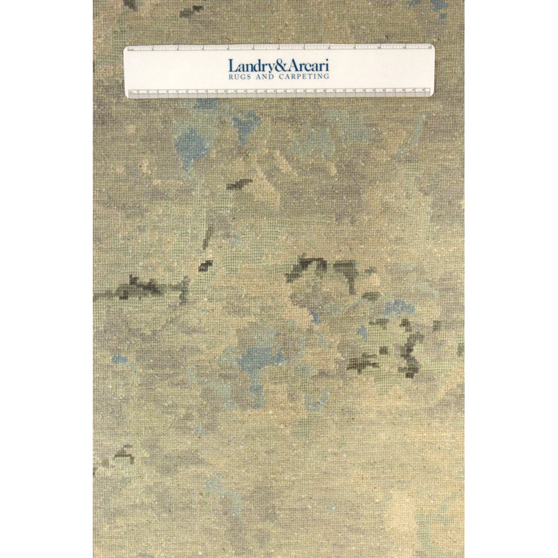 Wool And Silk Nepal One-of-a-Kind Rectangle 9' X 12' Area Rug