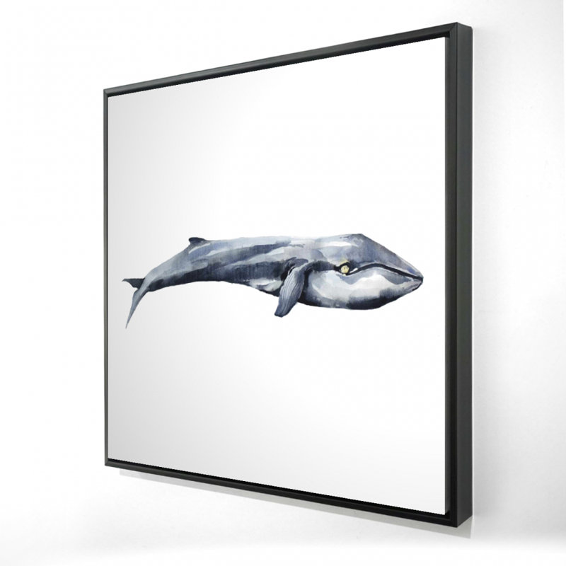 " Watercolor Whale "