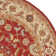 Hollander Hand-Hooked Wool Red Area Rug