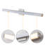 Applique murale d'intérieur 36 po en nickel brossé avec abat-jour en acrylique-1302387849-1302387848-1302387852