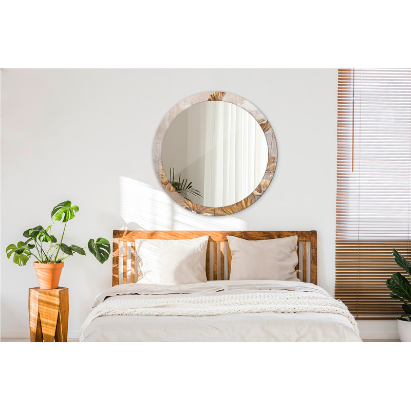 Huldar Glass Flat Wall Mirror