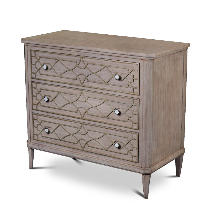 Commode décorative 3 tiroirs