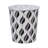 JVL Polypropylene WITH SILVER METAL TRIM ON TOP Bin