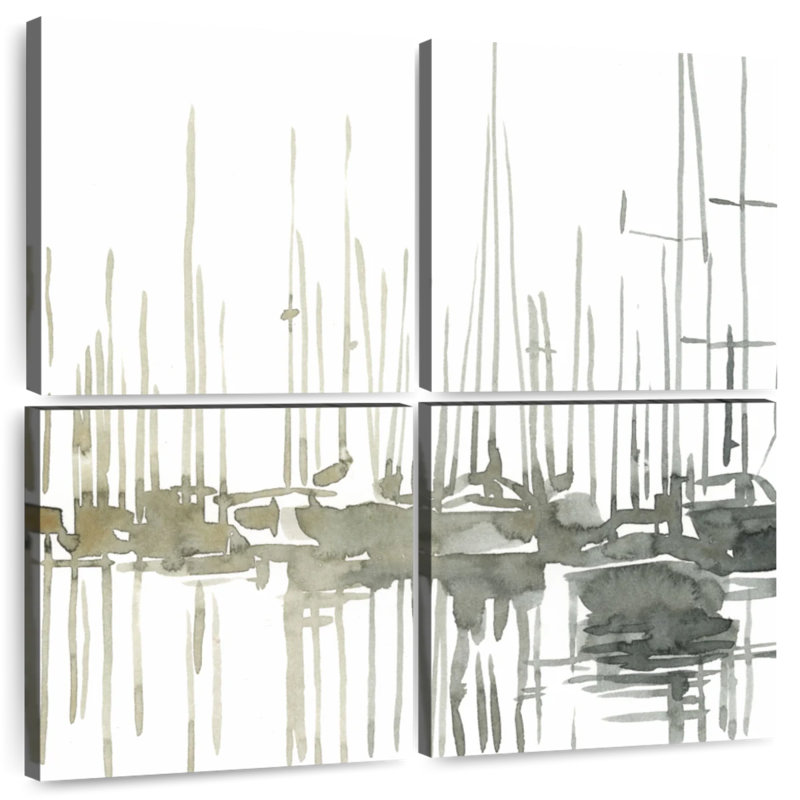 Mehar Early Morning Wharf I, 32" H x 32" W