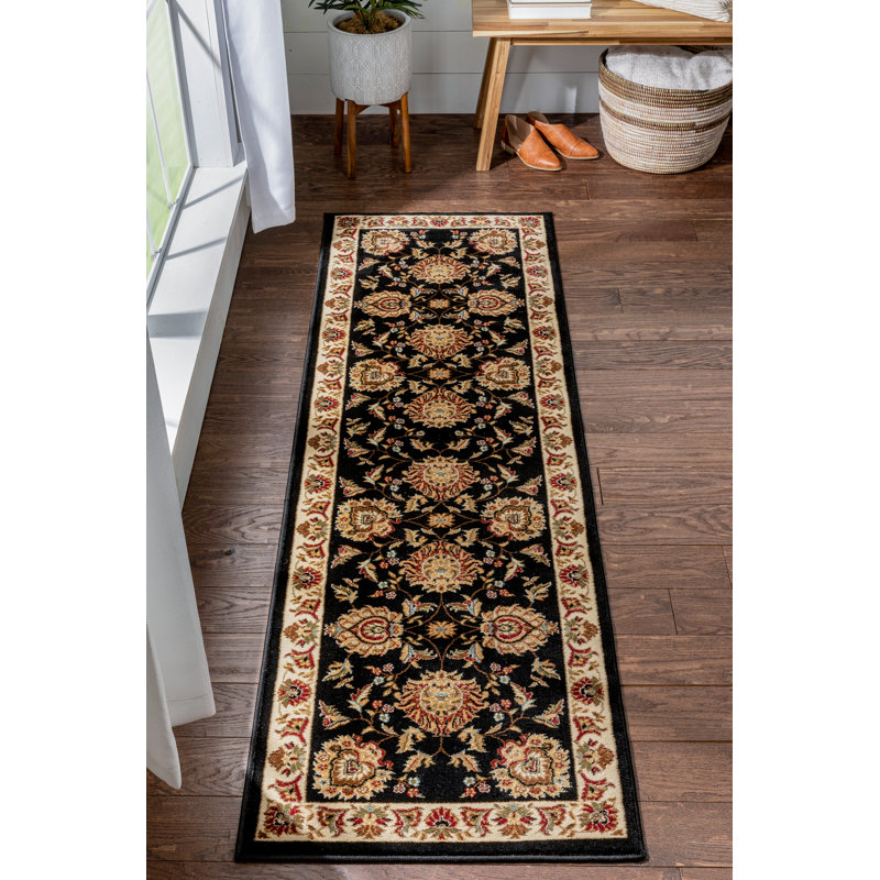 Runner Oriental Synthetic Area Rug, Runner 67cm x 220cm