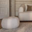 54cm Wide Round Footstool Ottoman