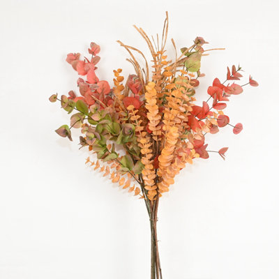 36" Artificial Eucalyptus Branch Floral Arrangement For Vase Filler, Fall Sprays Faux Flower Foliage Bouquet Home Wedding Party Decoration Dining Tabl