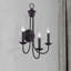 Très grande applique murale noire 3 lumières-273131404