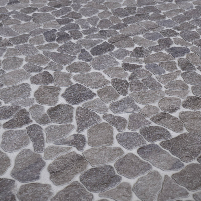 Full Eclectic 18in.x18in. Marble Tumbled Wall and Floor Tile, Driftwood