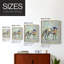 Fantastic Florals Fox, reproduction encadrée debout - bois massif-215792778